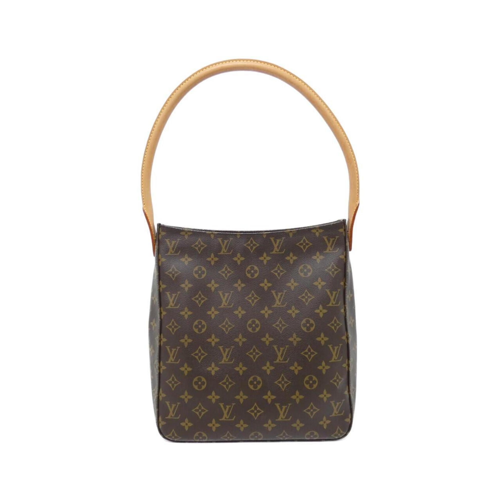 Louis Vuitton Marron Coated Canvas Shoulder Bag