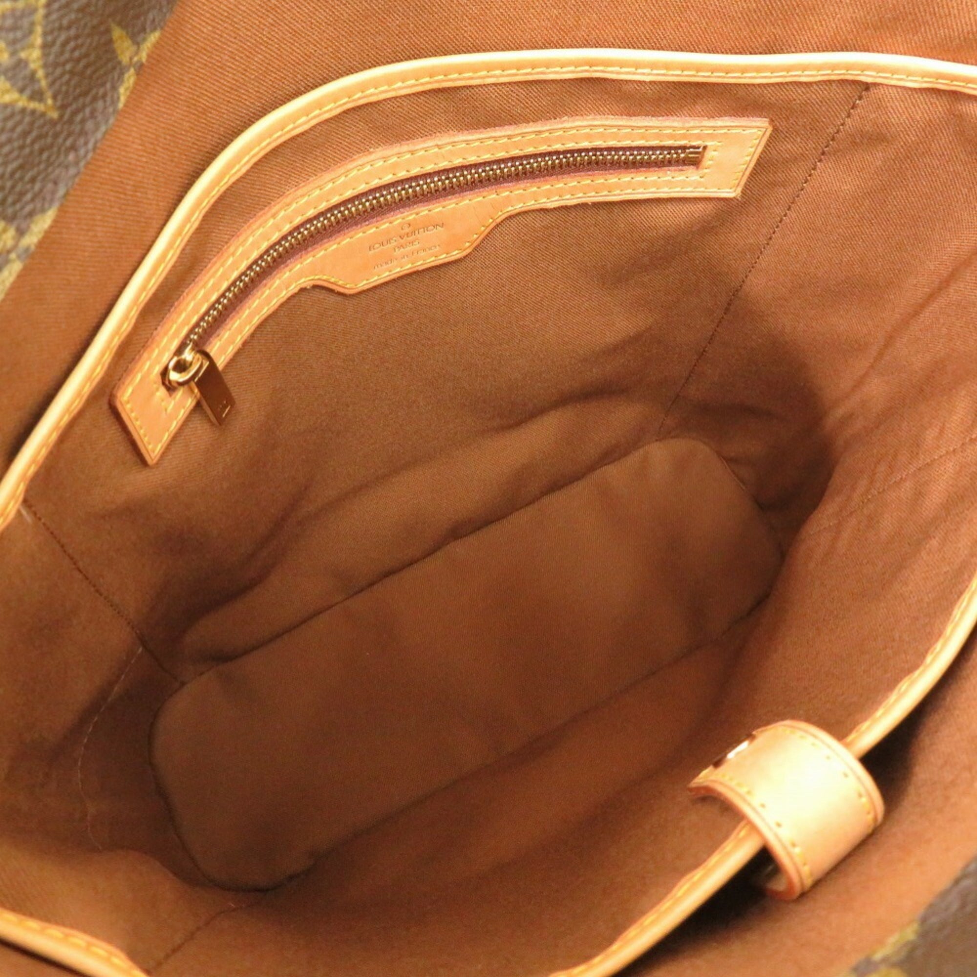 Louis Vuitton Brown Monogram Tote Bag