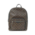 Louis Vuitton Marron Coated Canvas Backpack