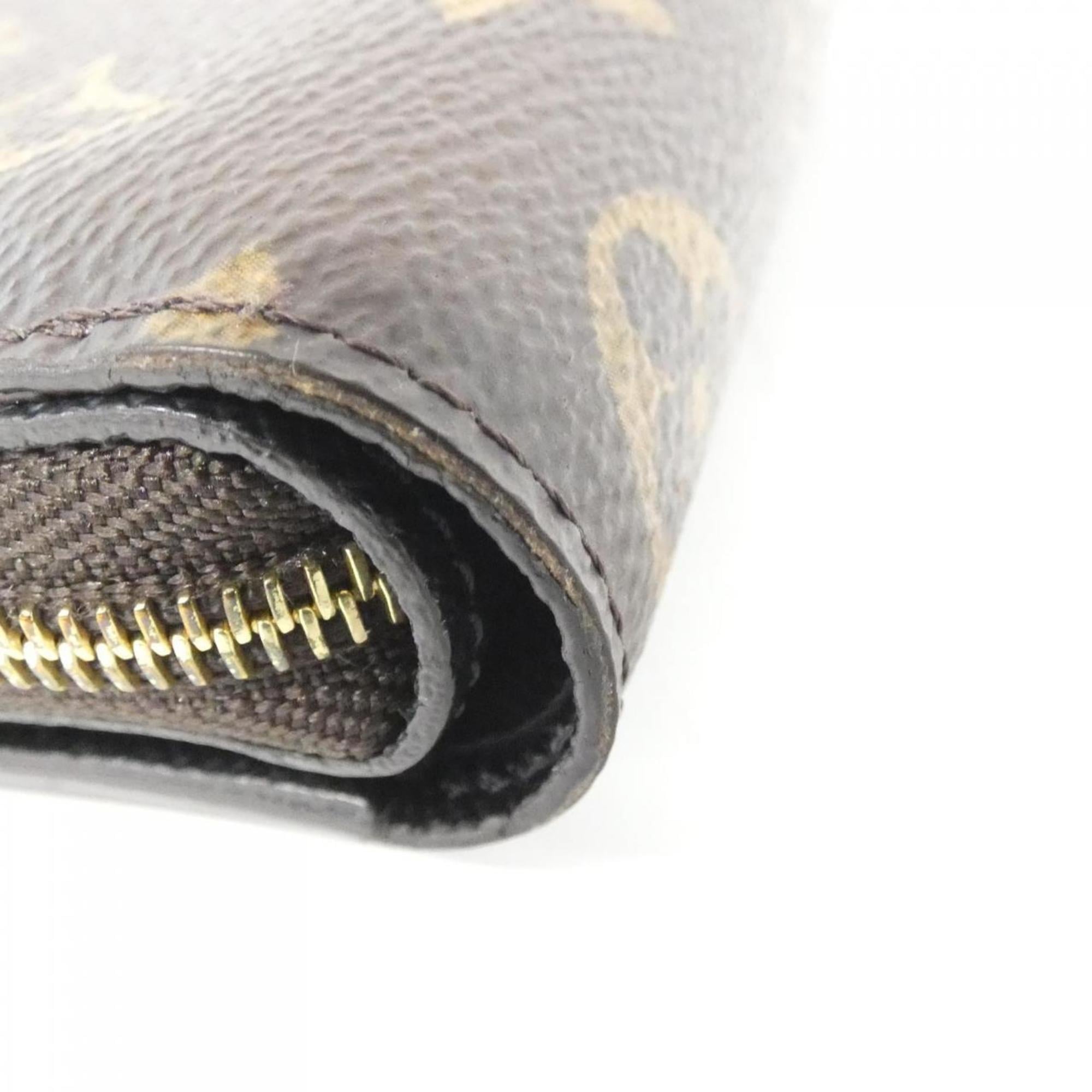 Louis Vuitton Monogram Reverse Marron Coated Canvas Wallet