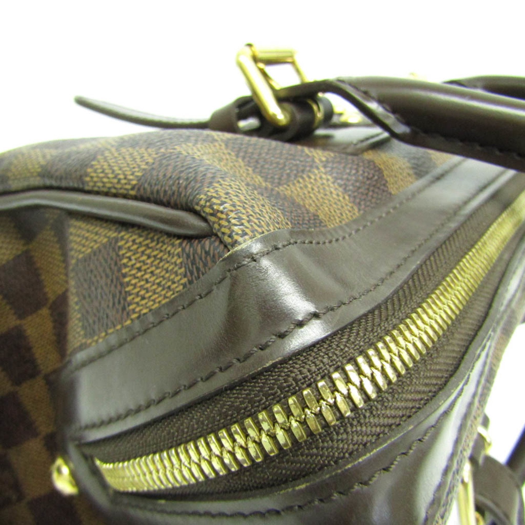 Louis Vuitton Damier Ebene Damier Canvas Handbag