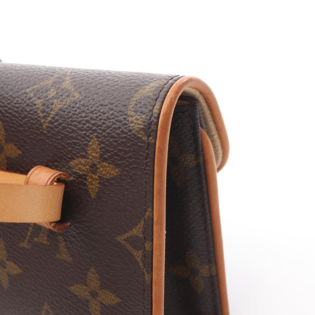 Louis Vuitton Brown Monogram Coated Canvas Leather Fanny Pack Sling Bag