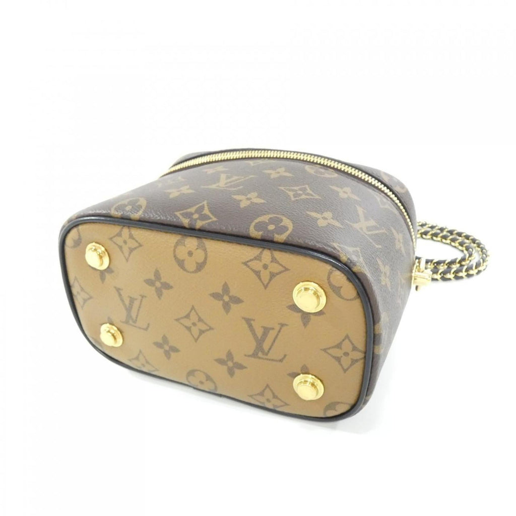Louis Vuitton Marron Coated Canvas Handbag