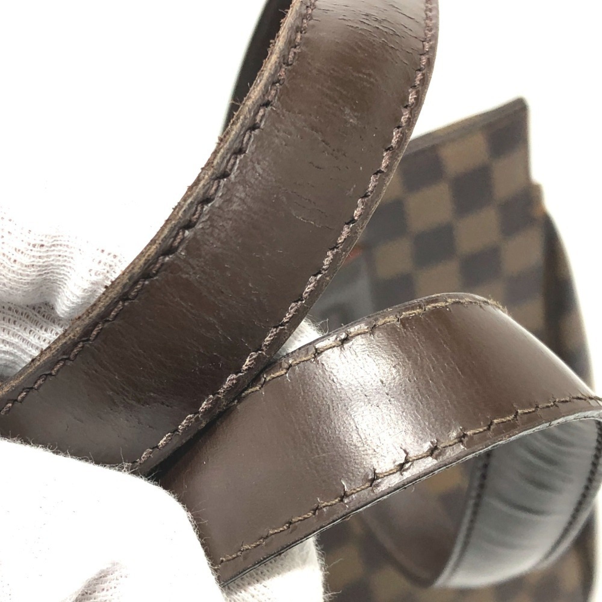 Louis Vuitton Brown Damier Canvas Damier Canvas Shoulder Bag Tote Bag