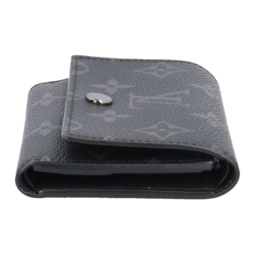 Louis Vuitton Black Monogram Eclipse Wallet (Tri-Fold)