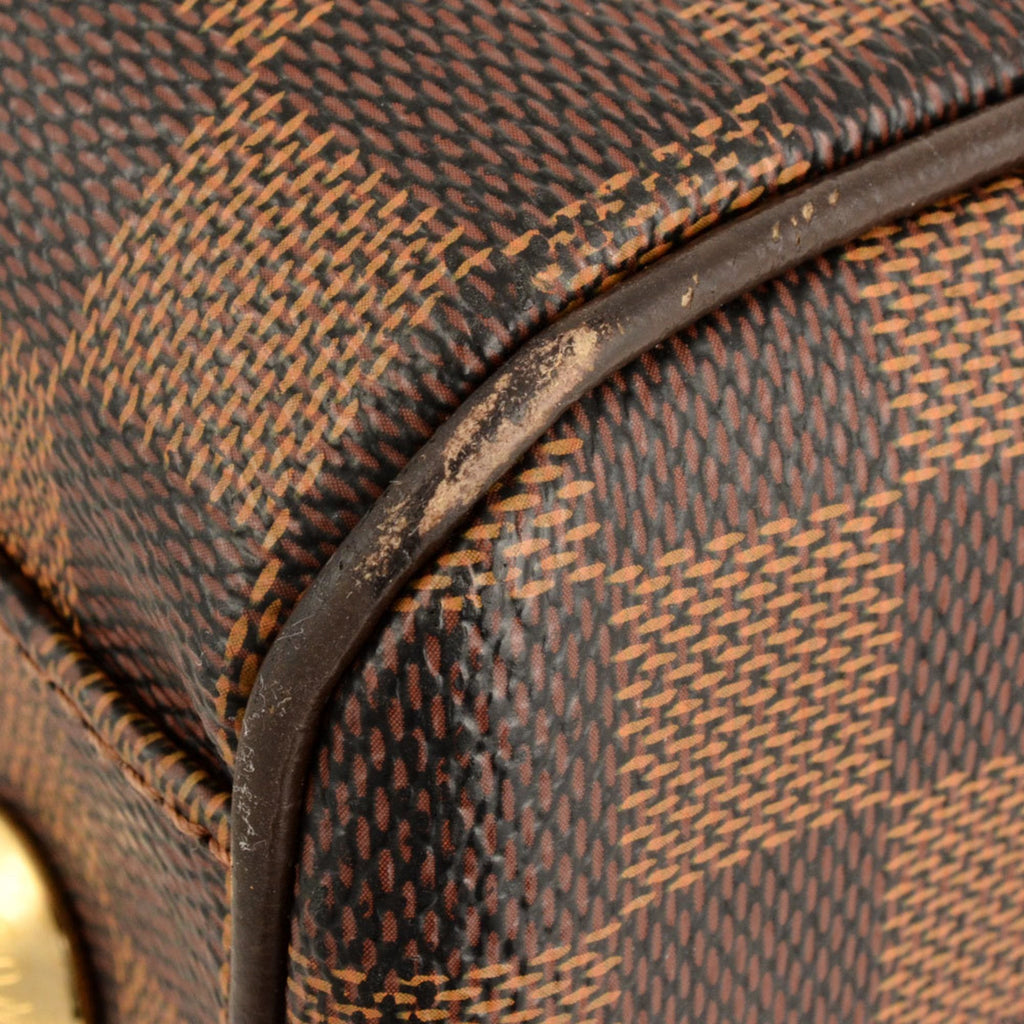Louis Vuitton Ebene Damier Canvas Handbag