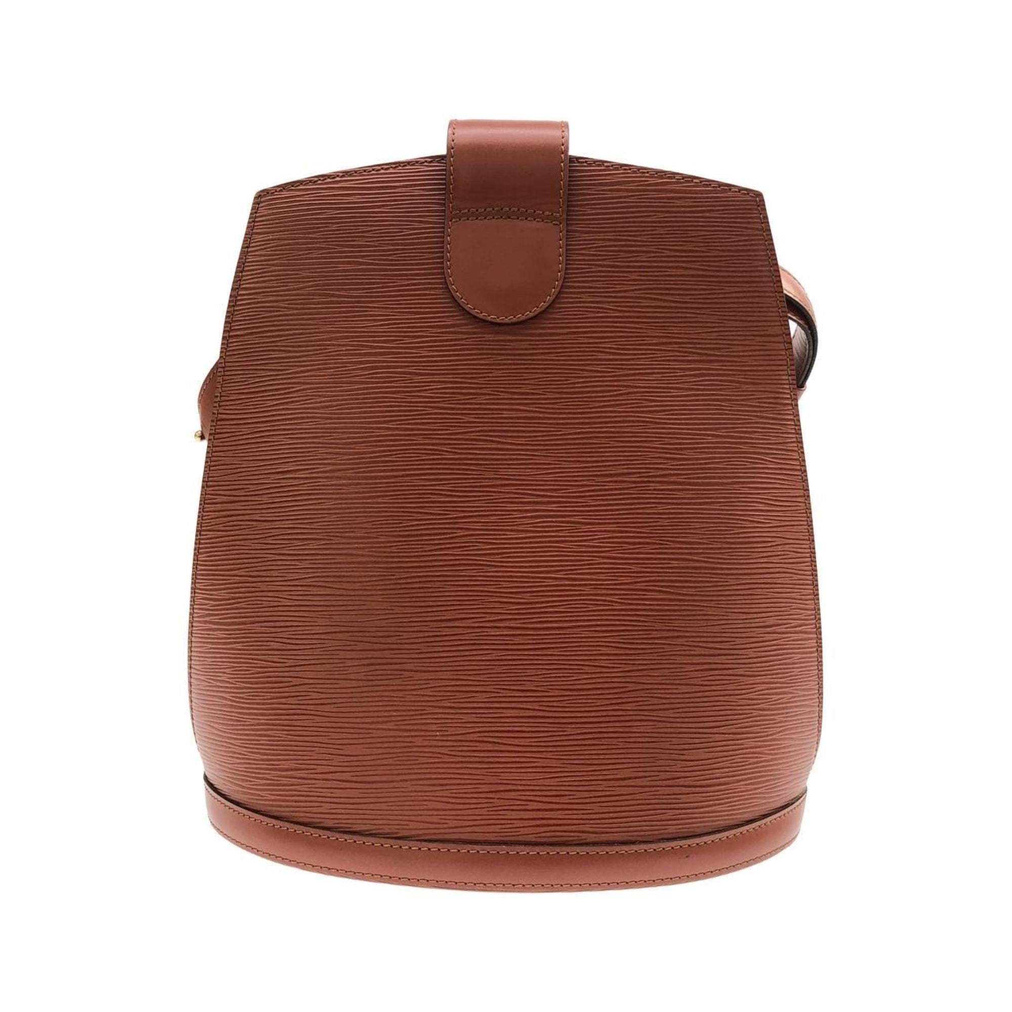 Louis Vuitton Brown Leather Shoulder Bag