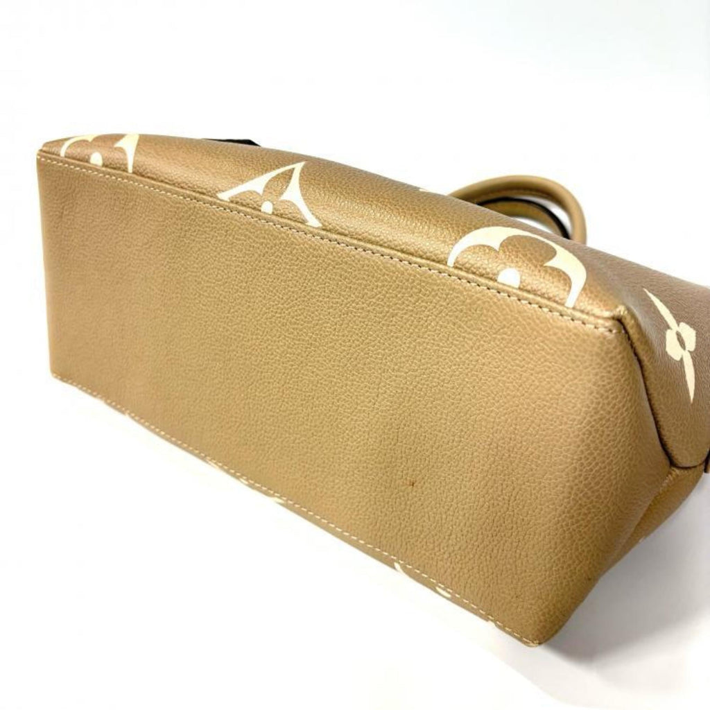 Louis Vuitton Beige Ivory Tourterelle Monogram Empreinte Handbag