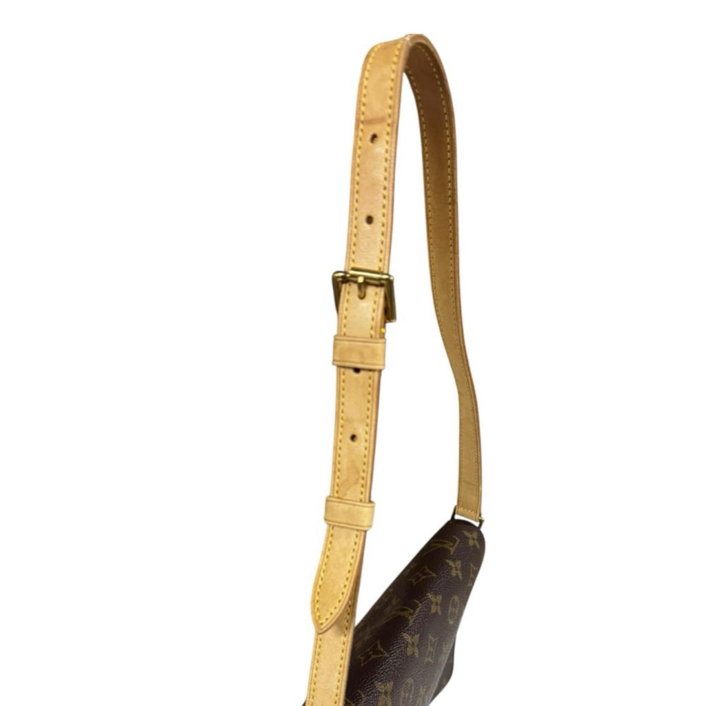 Louis Vuitton Brown Monogram Canvas Shoulder Bag