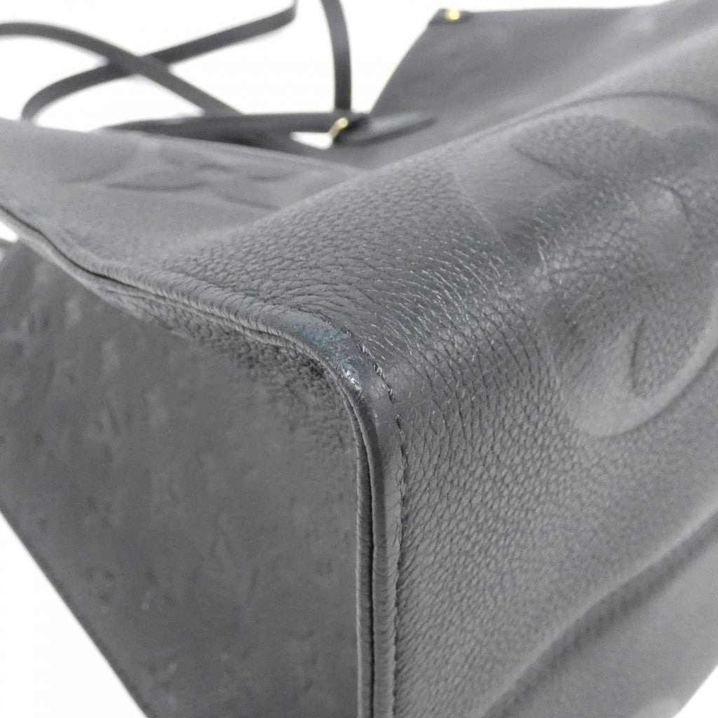 Louis Vuitton Black Leather Handbag