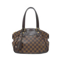 Louis Vuitton Brown Coated Canvas Handbag