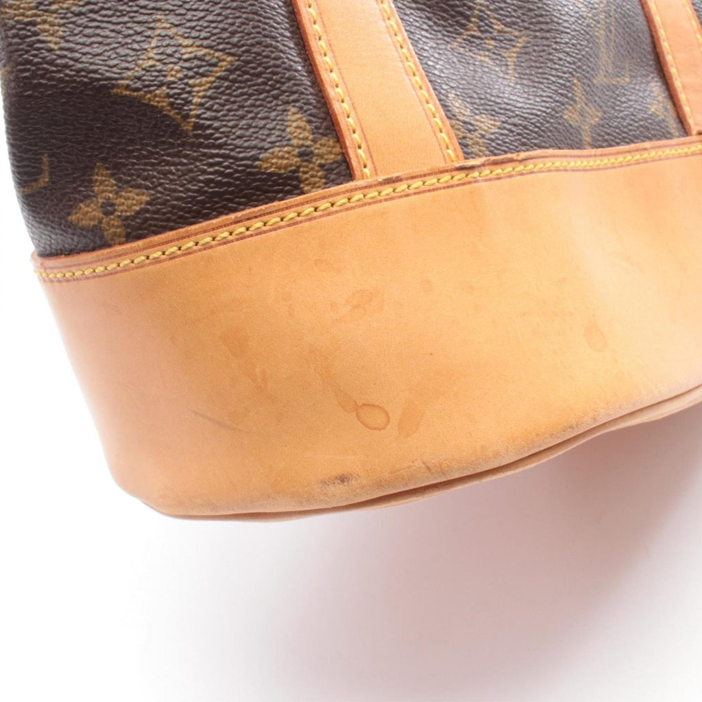 Louis Vuitton Brown Monogram Coated Canvas Leather Handbag Shoulder Bag