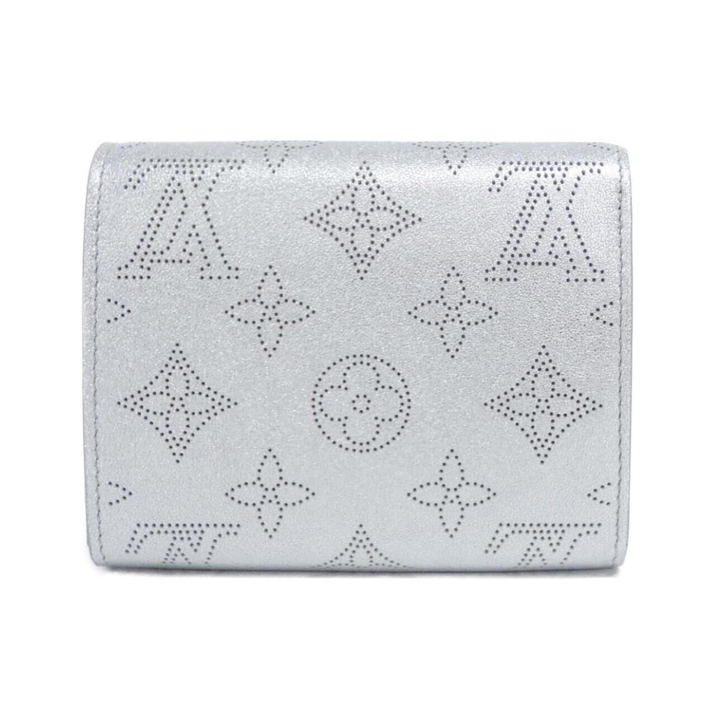 Louis Vuitton Mahina Silver Mahina Leather Wallet
