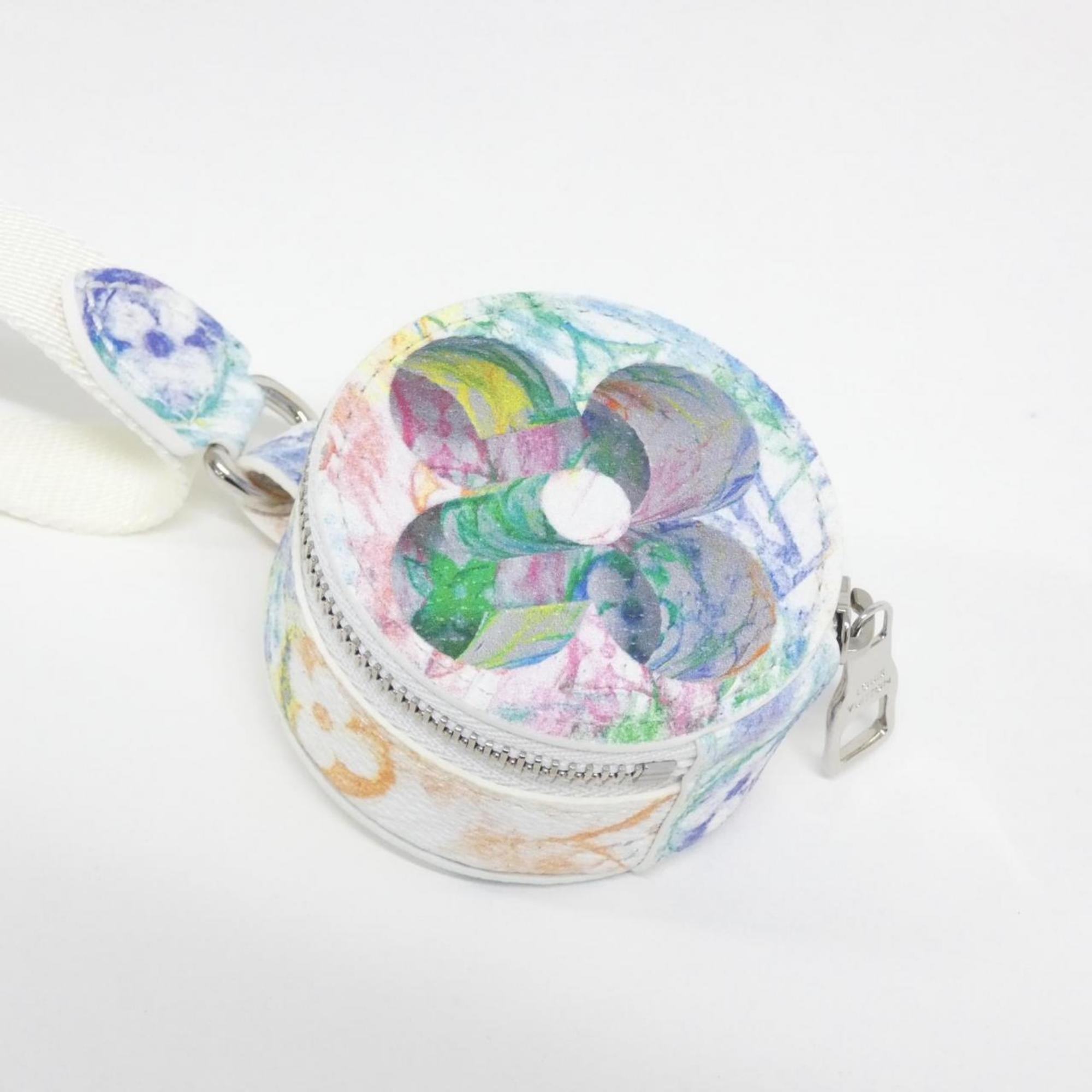 Louis Vuitton Silver Coated Canvas Shoulder Bag