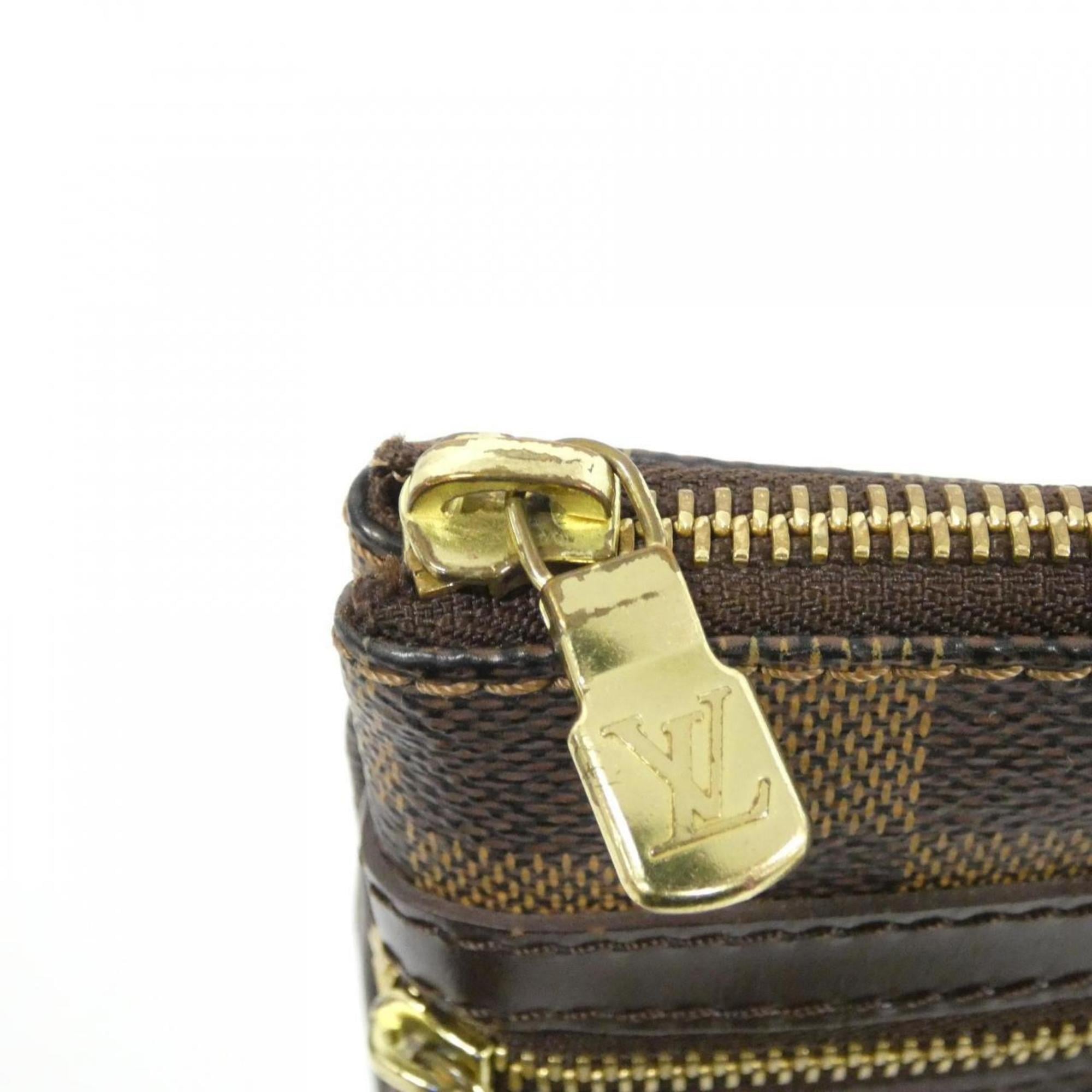 Louis Vuitton Ebene Coated Canvas Pochette Shoulder Bag