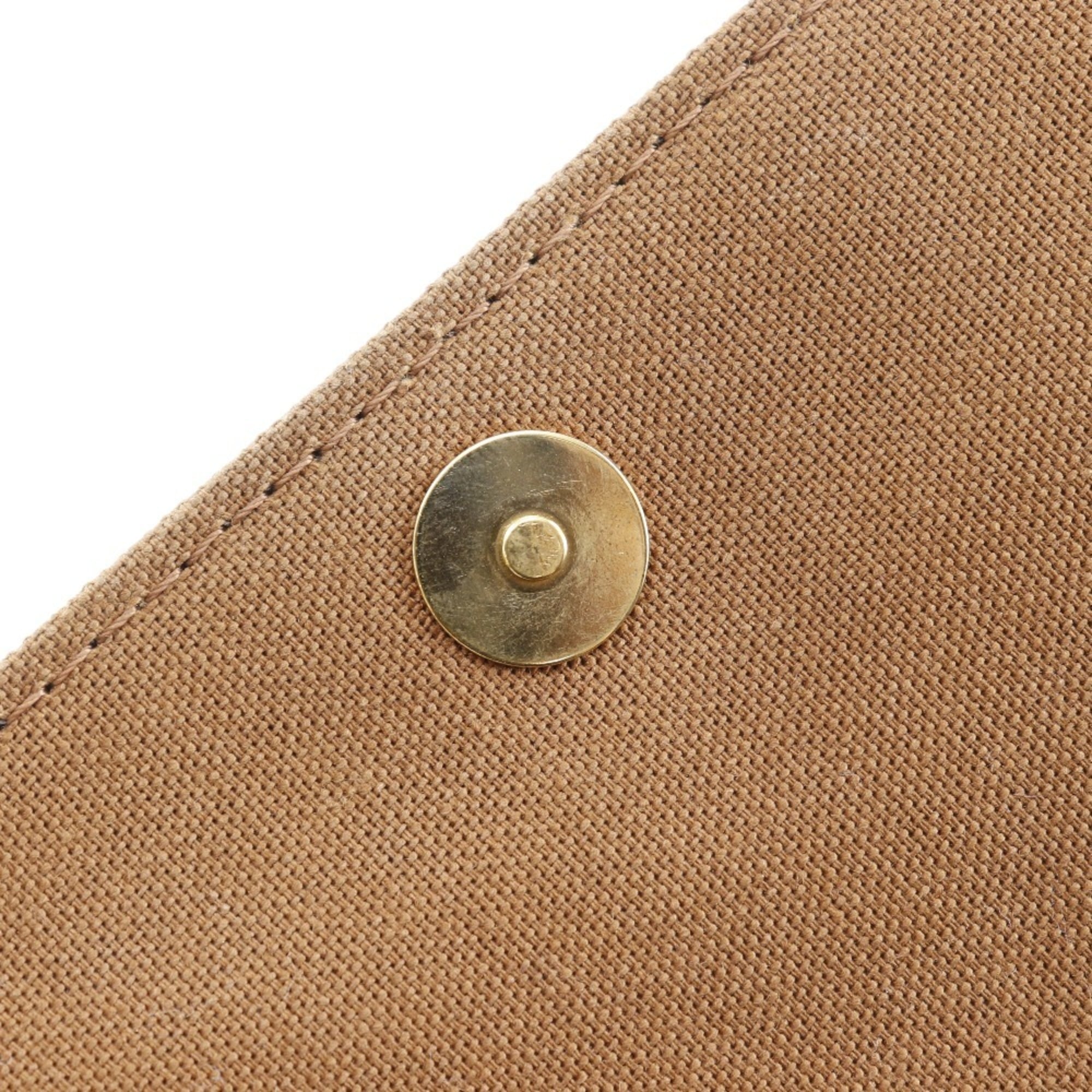 Louis Vuitton Brown Monogram Canvas Shoulder Bag
