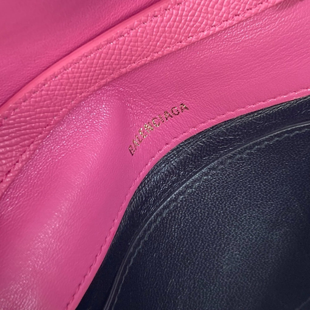Balenciaga Pink Leather Shoulder