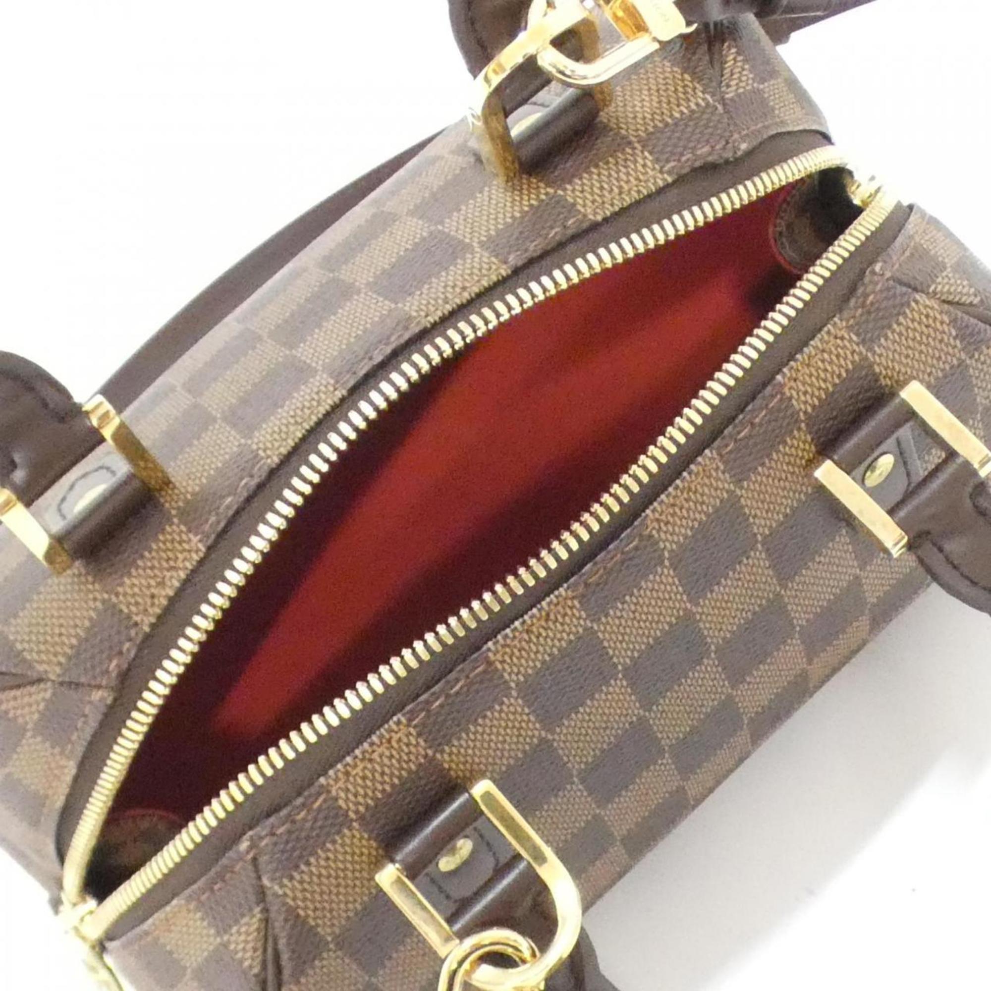 Louis Vuitton Ebene Coated Canvas Handbag