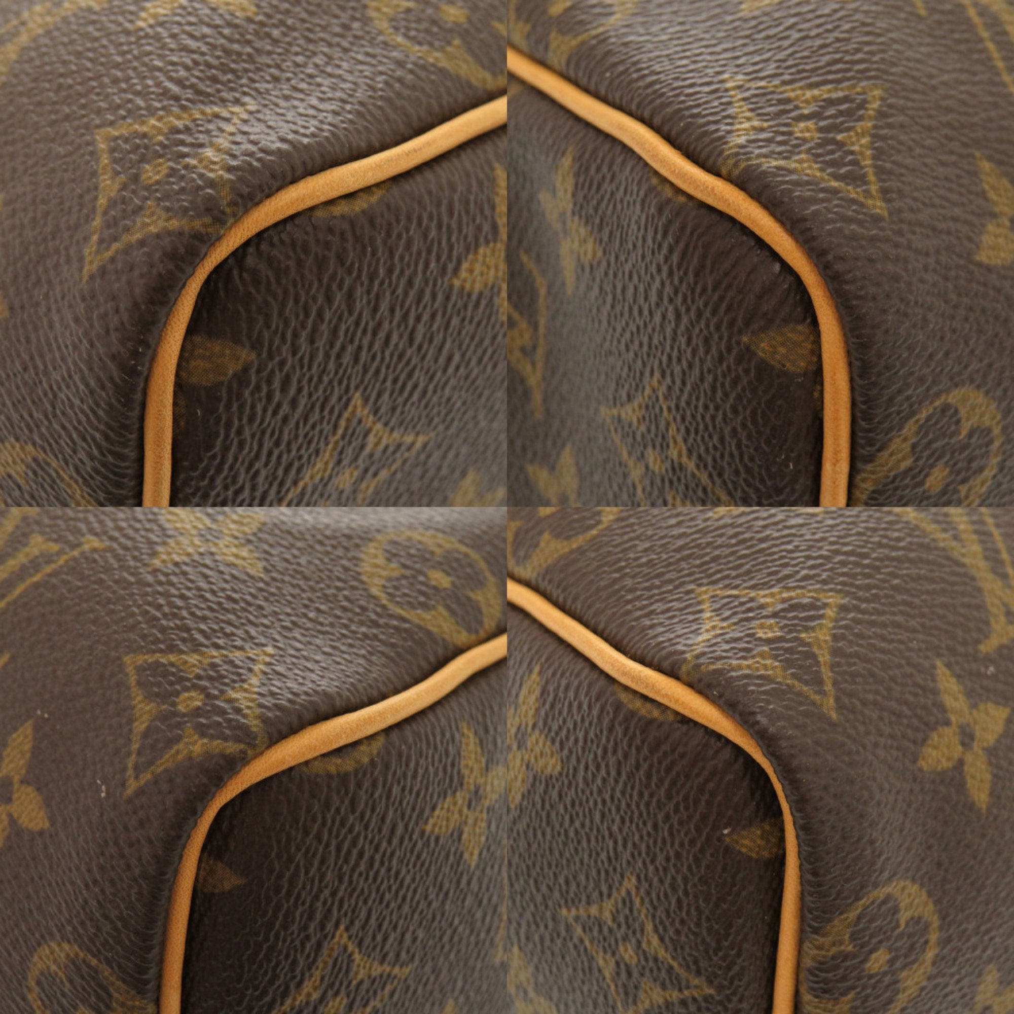 Louis Vuitton Brown Monogram Canvas Handbag