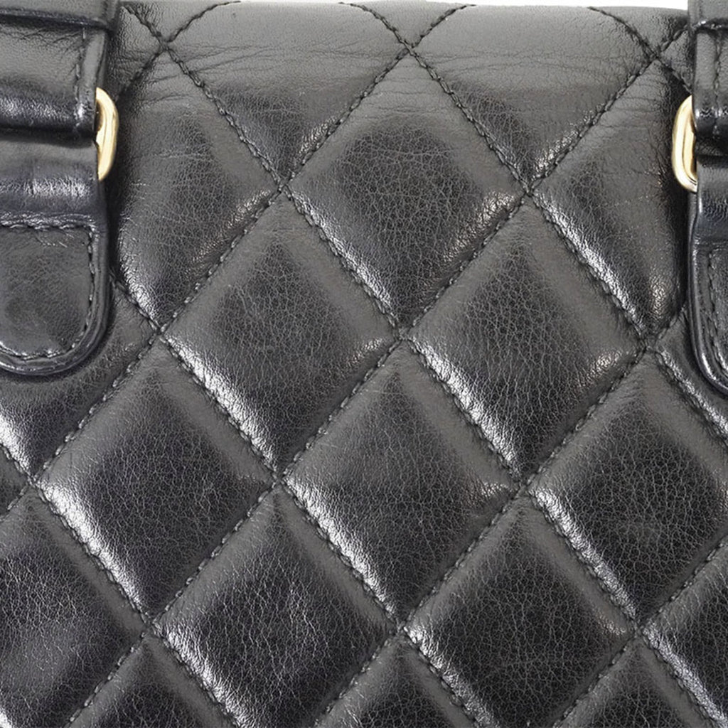 Chanel Black Leather Fanny Pack