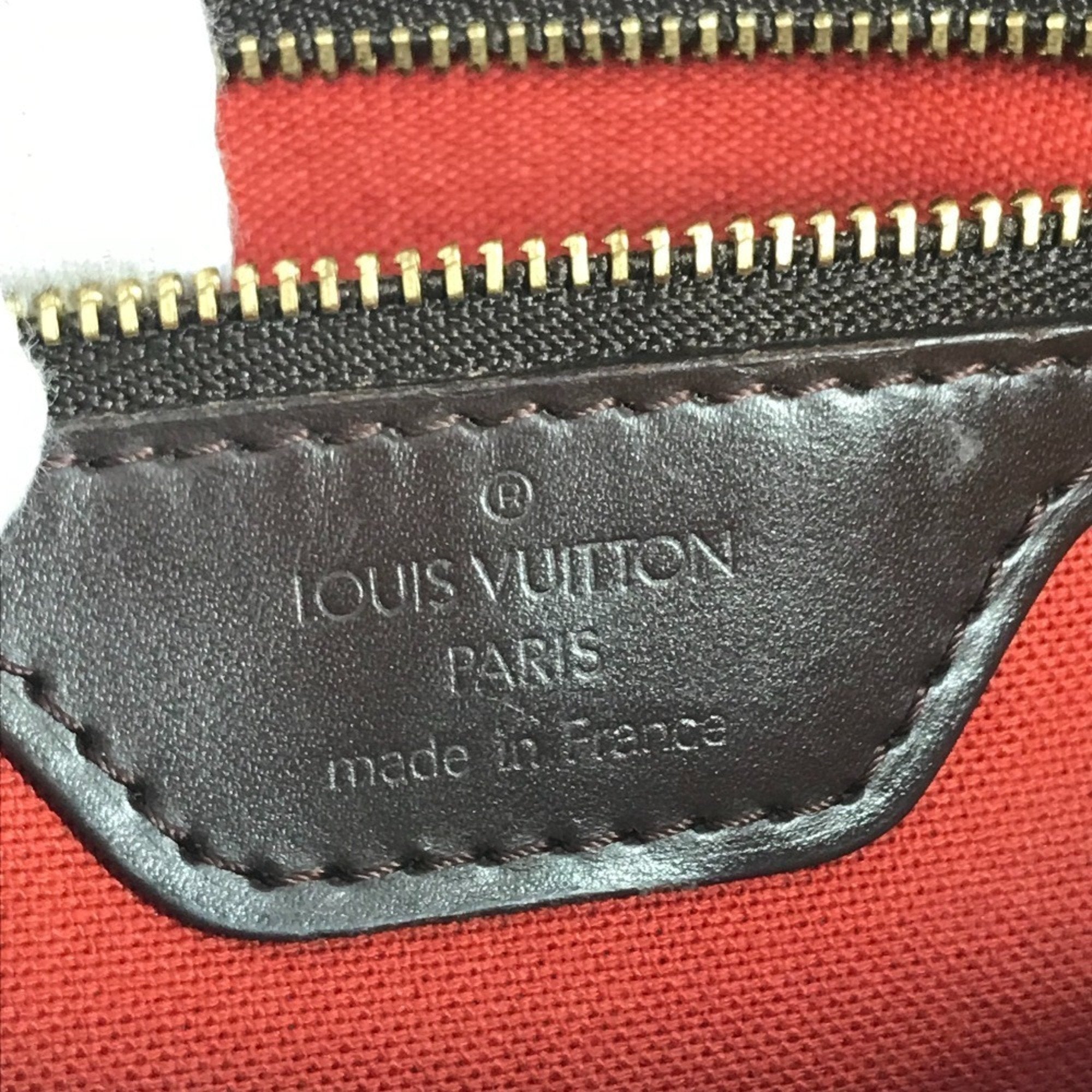 Louis Vuitton Brown Damier Canvas Ebene Damier Canvas Handbag Tote Bag