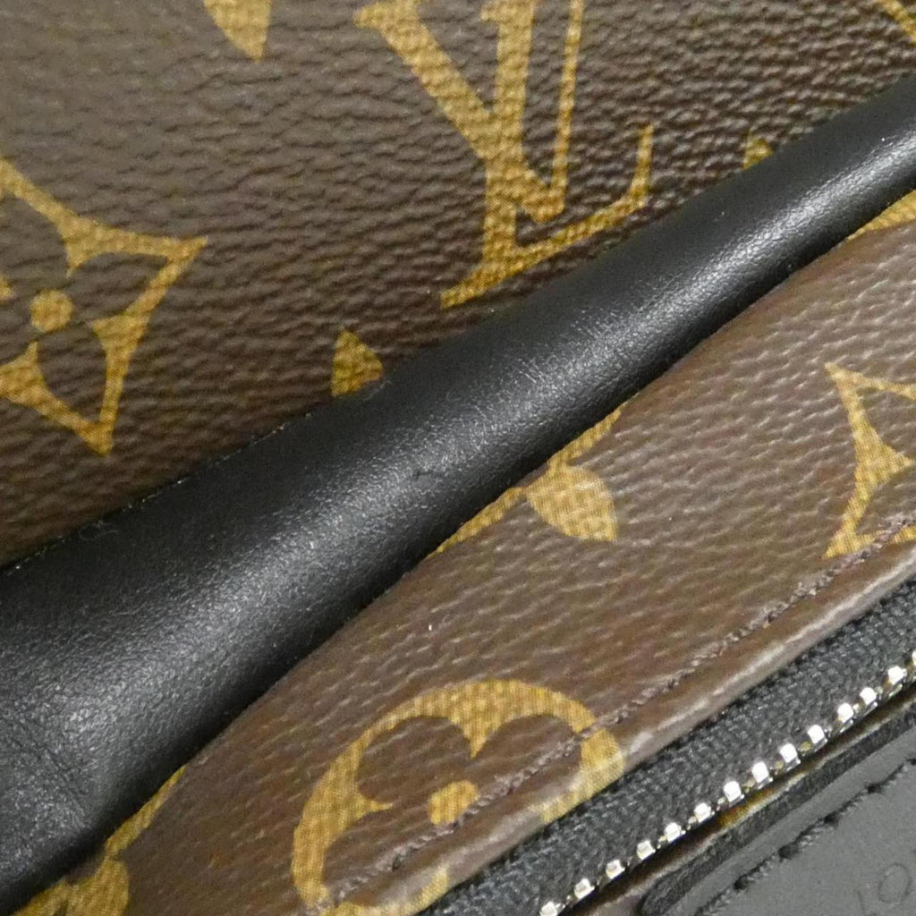 Louis Vuitton Monogram Macassar Marron Coated Canvas Backpack