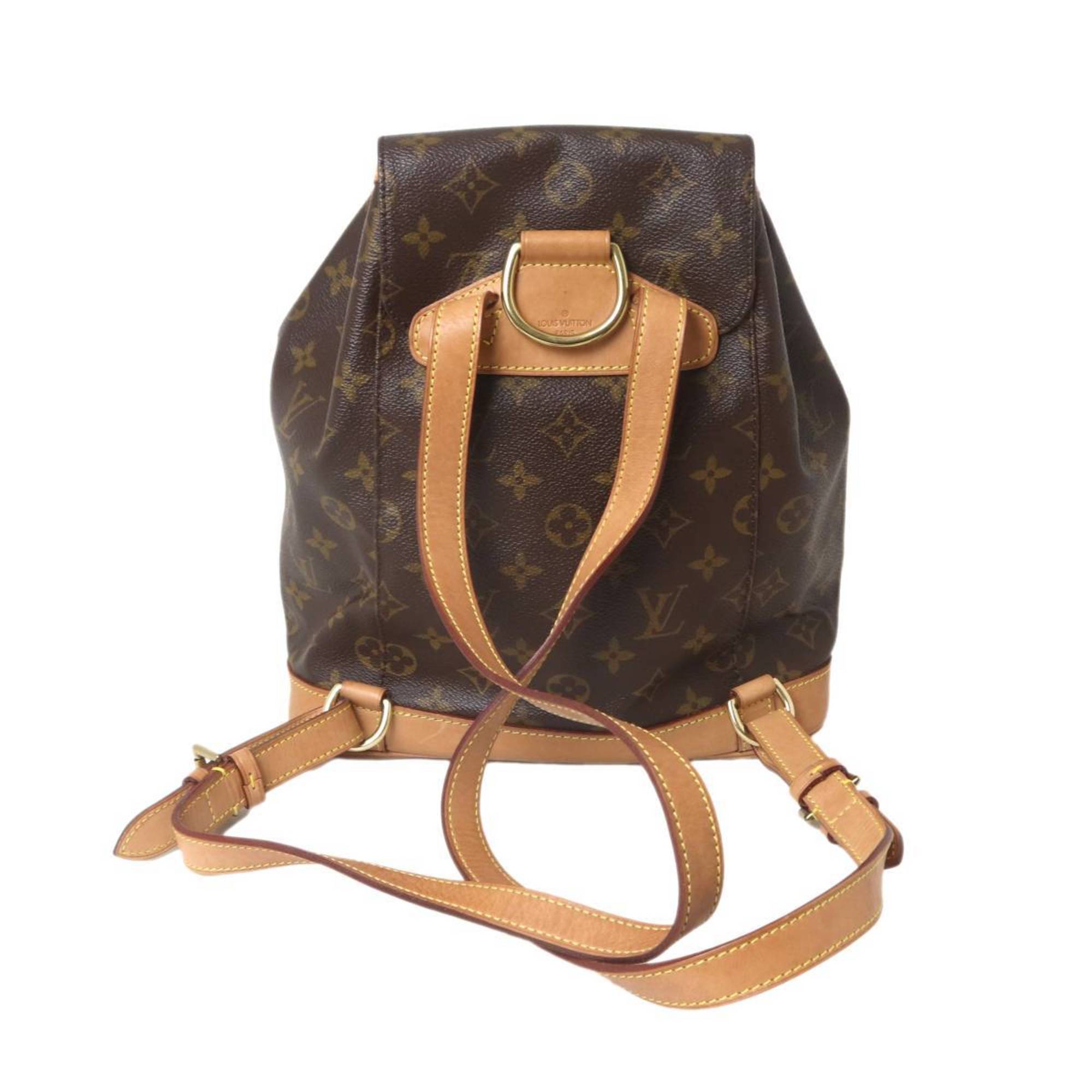 Louis Vuitton Monogram Leather Backpack
