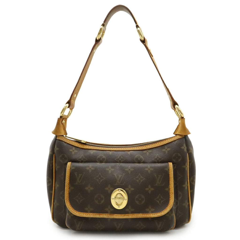 Louis Vuitton Brown Canvas Shoulder Bag