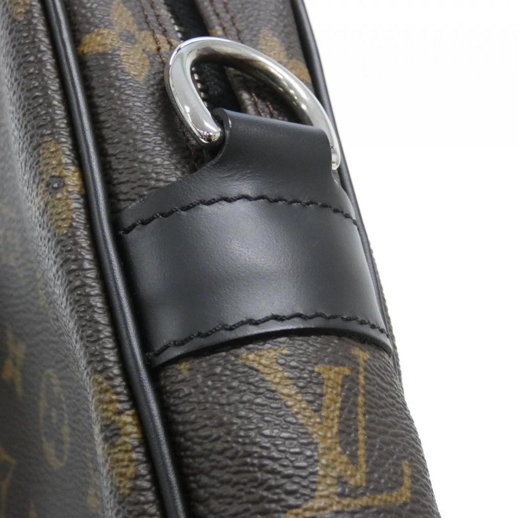 Louis Vuitton Marron Coated Canvas Handbag
