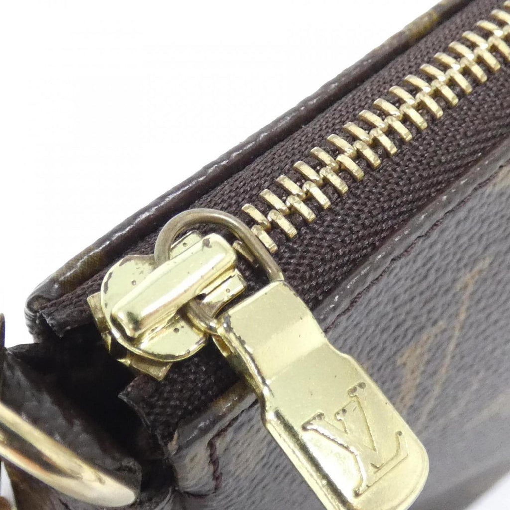 Louis Vuitton Brown Monogram Panda Coated Canvas Pochette Pouch