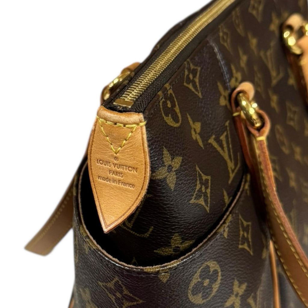 Louis Vuitton Brown Monogram Canvas Tote Bag