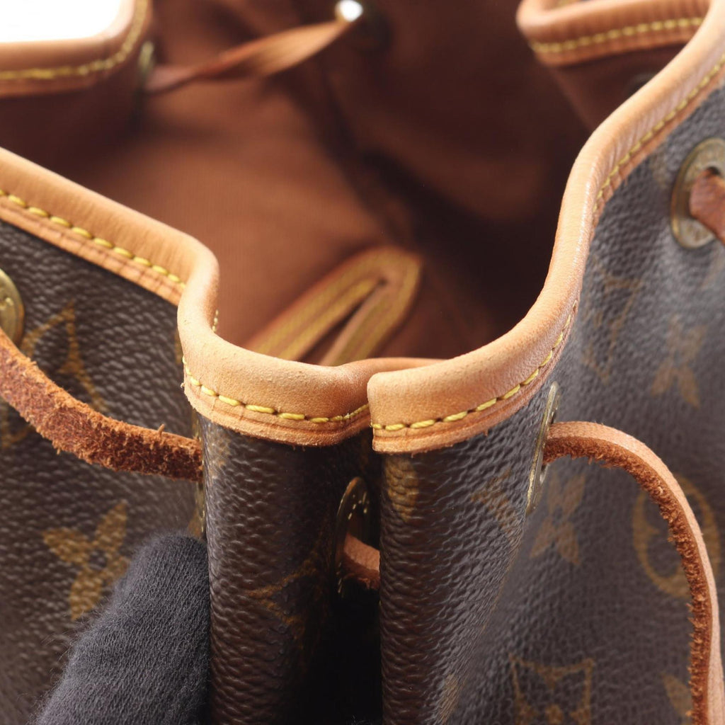 Louis Vuitton Brown Monogram Monogram Leather Backpack