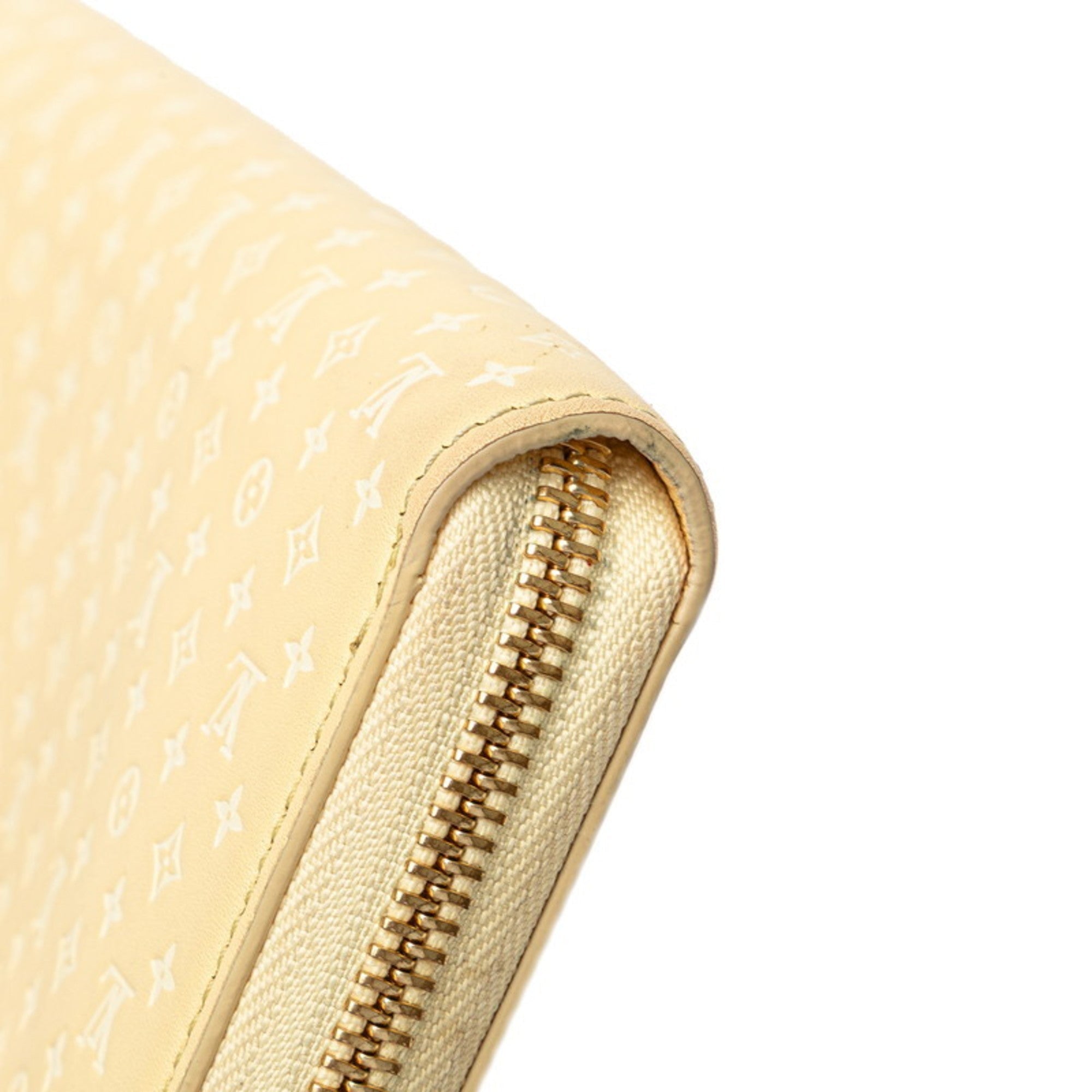 Louis Vuitton Yellow Leather Coin Purse/Coin Case