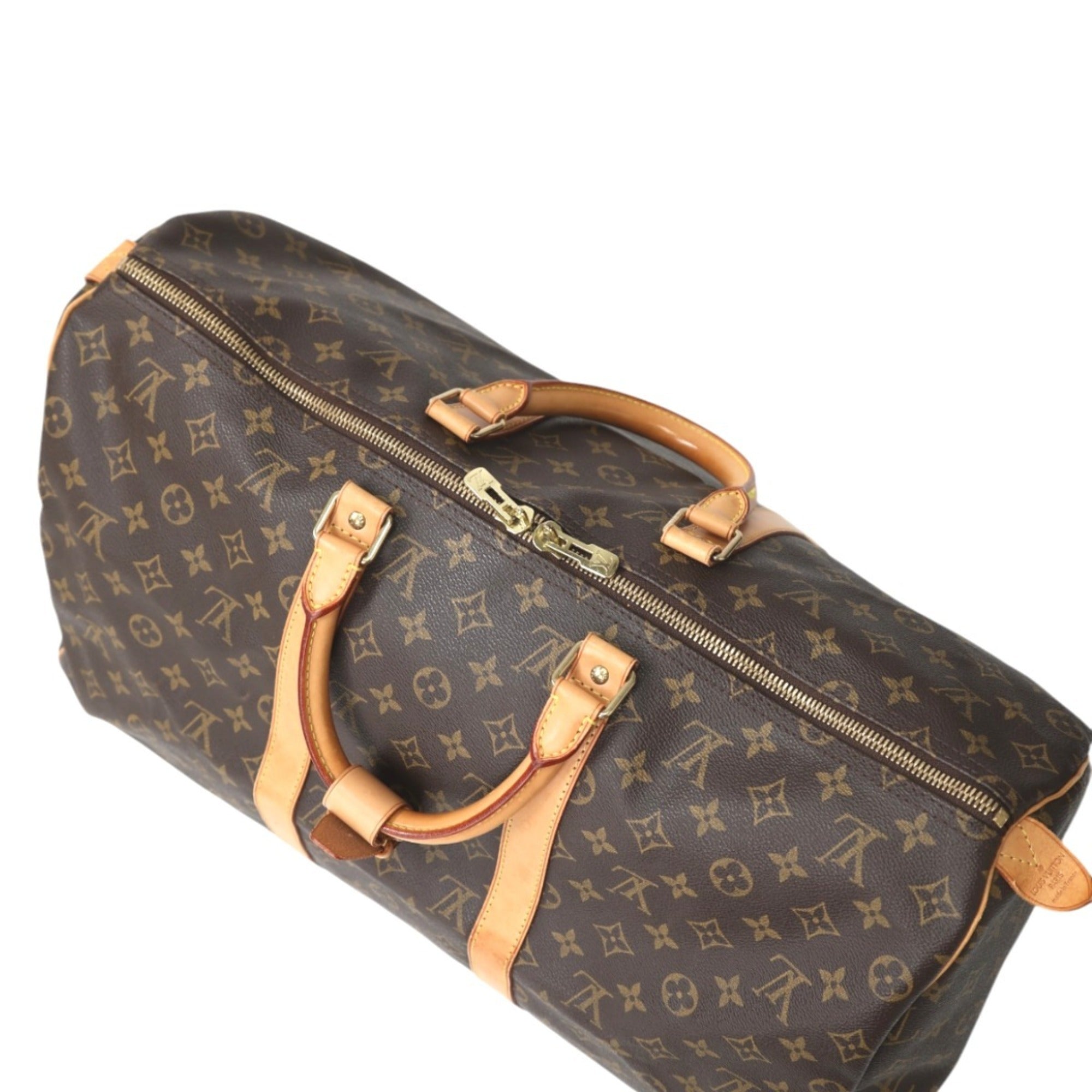 Louis Vuitton Monogram Brown Monogram Boston Bag