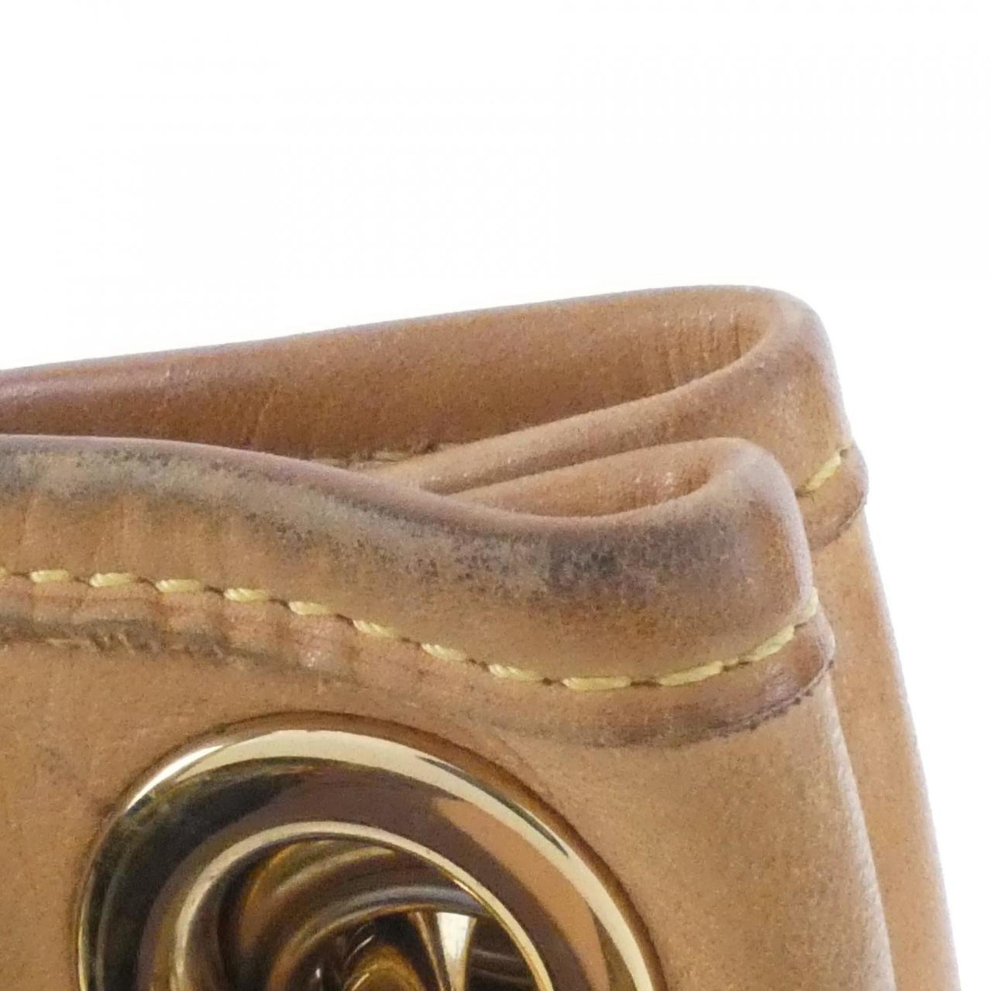 Louis Vuitton Brown Coated Canvas Shoulder Bag