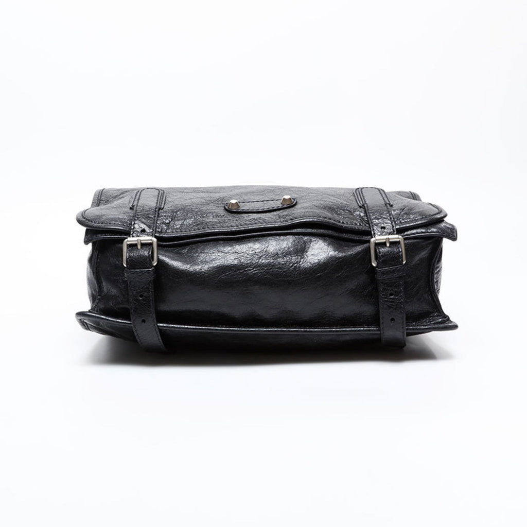 Balenciaga Black Leather Shoulder