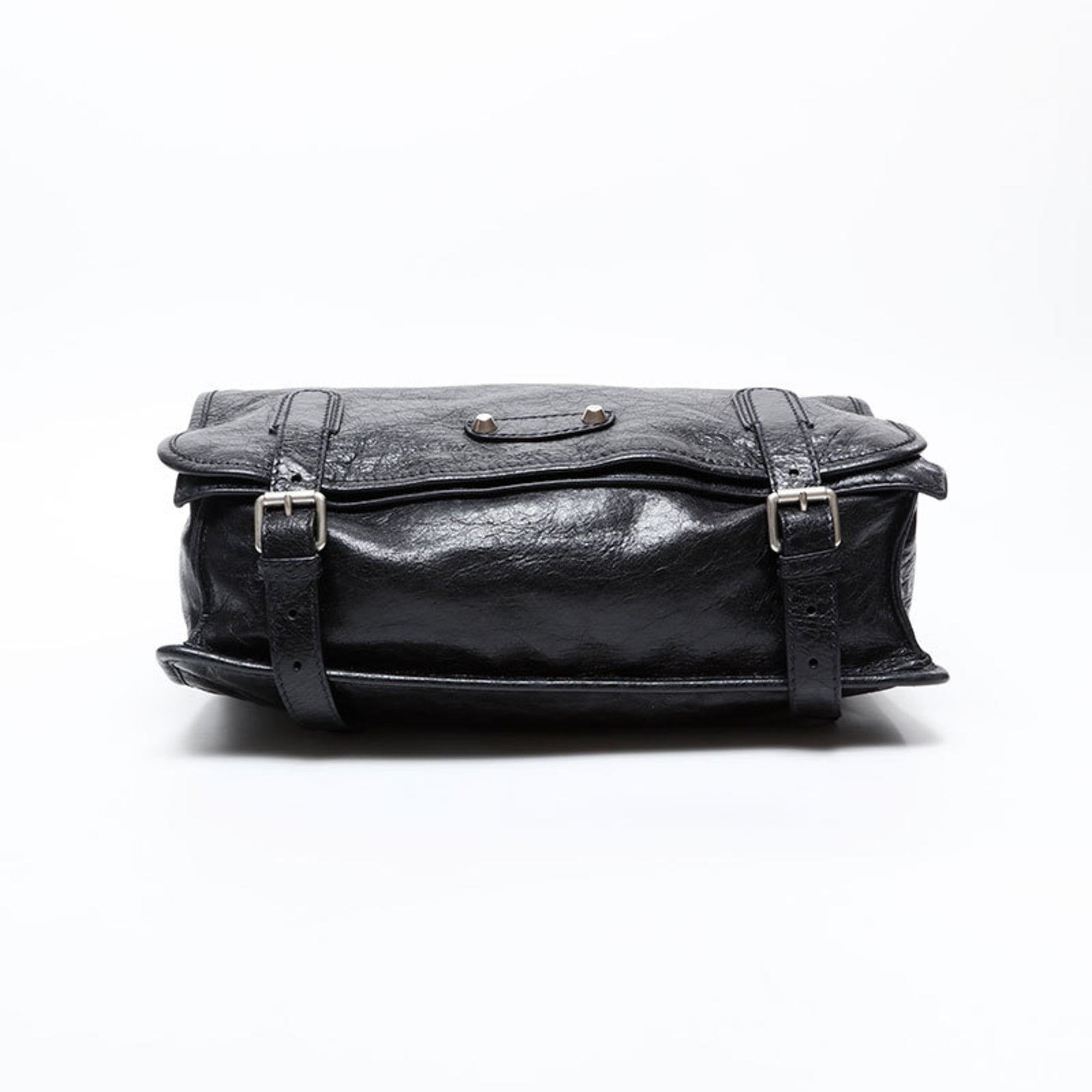 Balenciaga Black Leather Shoulder