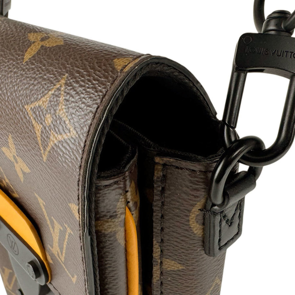 Louis Vuitton Black Brown Monogram Monogram Shoulder Bag