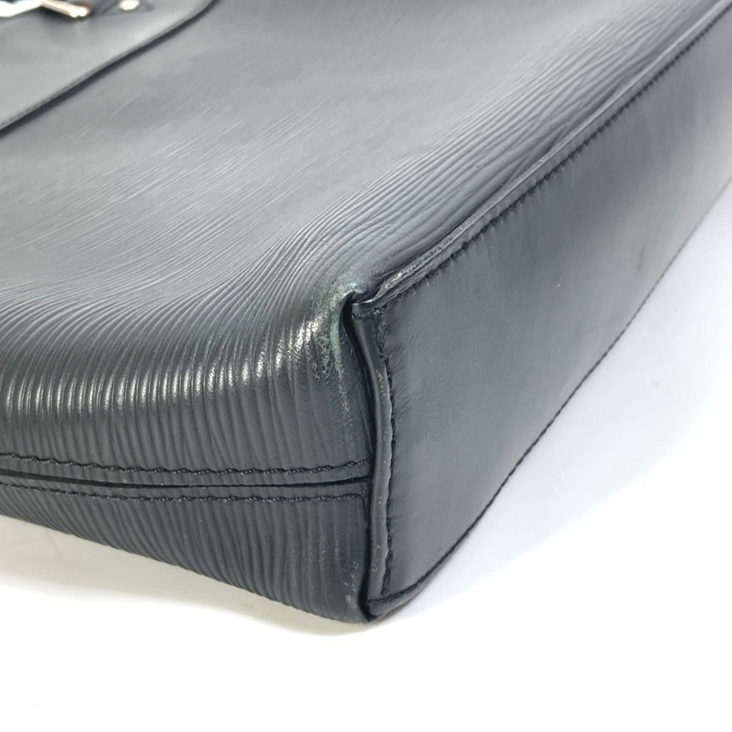 Louis Vuitton Epi Black Noir Epi Leather Briefcase Shoulder Bag
