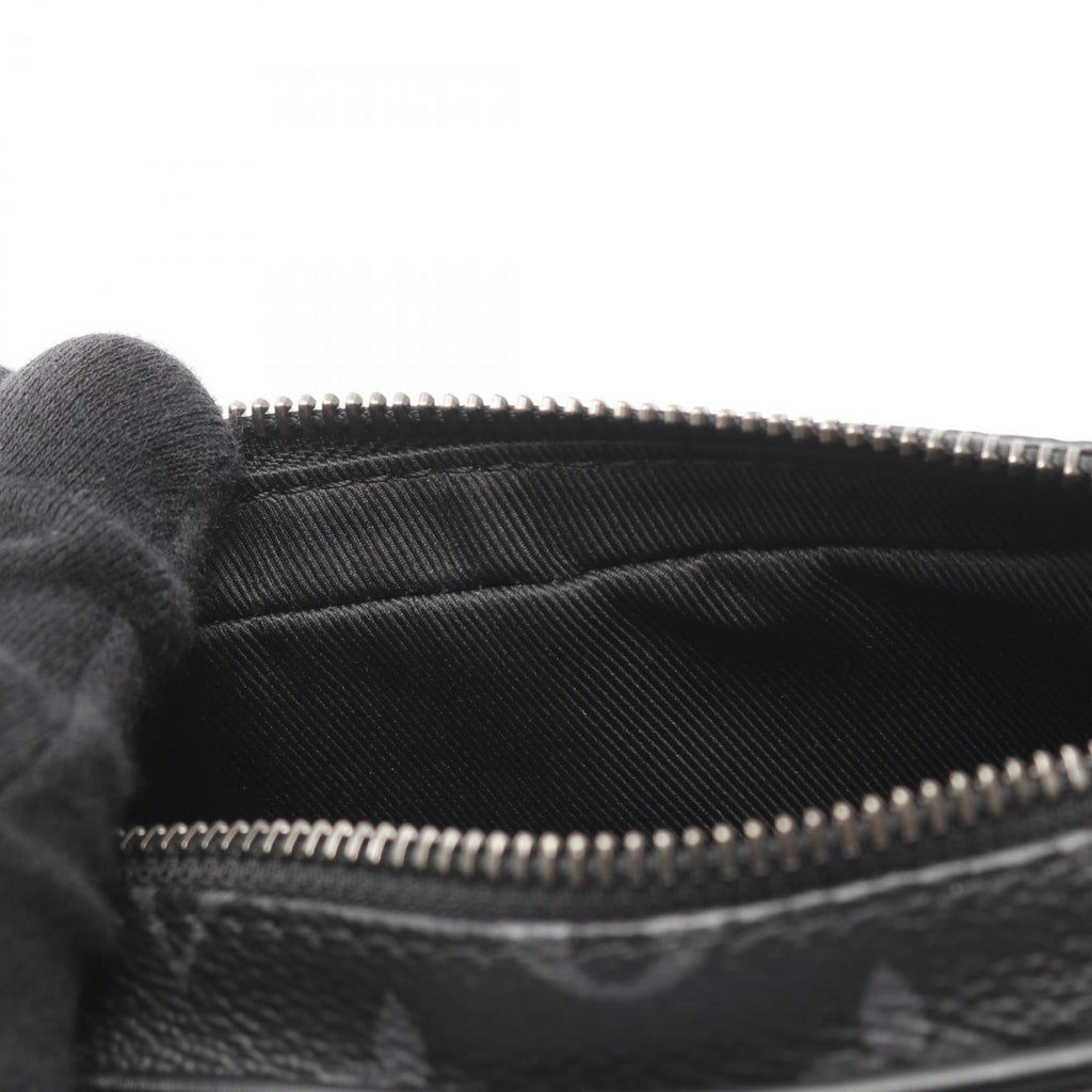 Louis Vuitton Black Monogram Eclipse Coated Canvas Leather Handbag