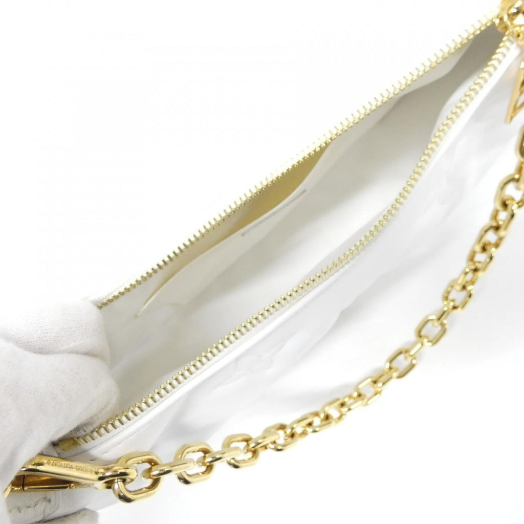 Louis Vuitton Off-White White Leather Shoulder Bag
