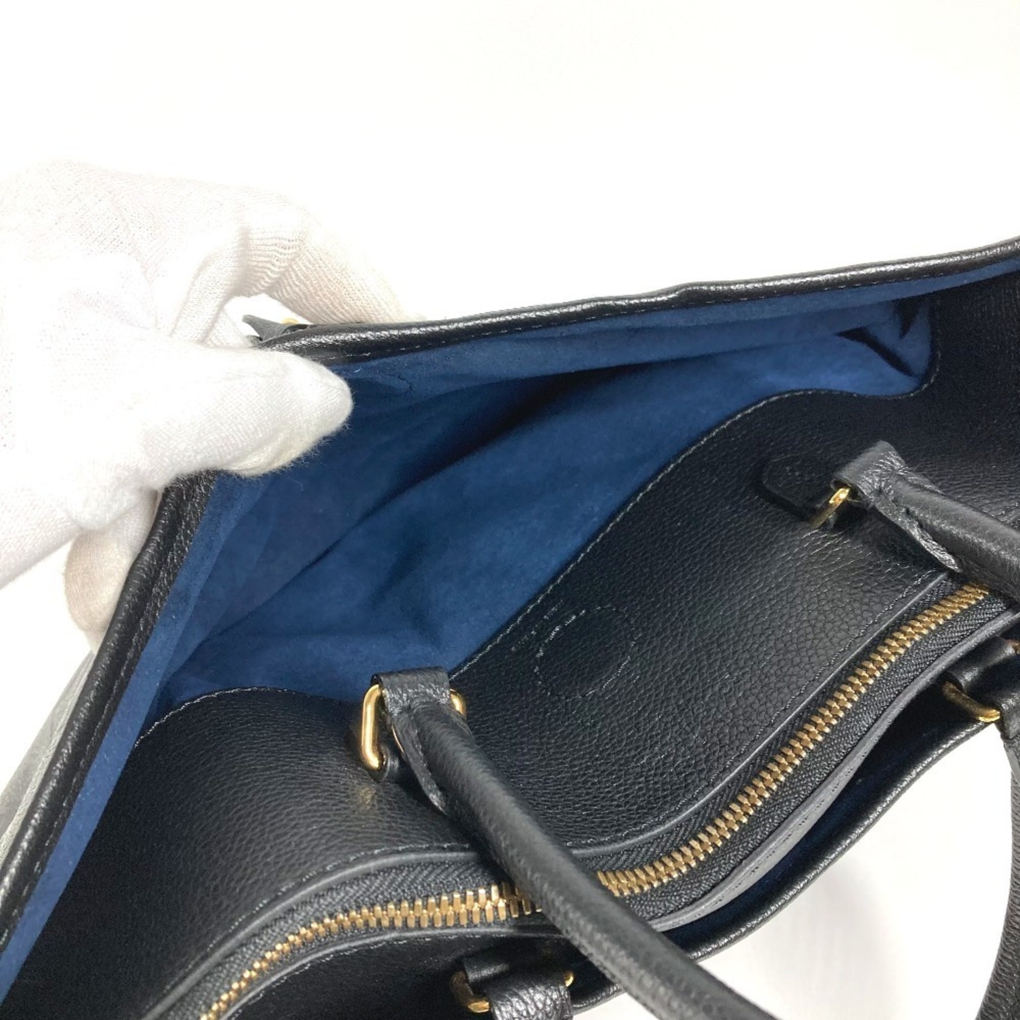 Louis Vuitton Monogram Empreinte Black Noir Monogram Empreinte Shoulder Bag Tote Bag