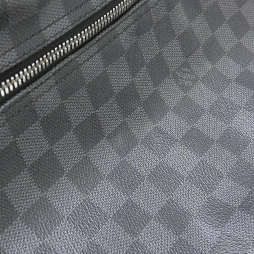Louis Vuitton Dark Gray Graphite Coated Canvas Handbag