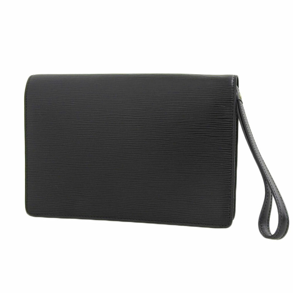 Louis Vuitton Black Noir Epi Leather Clutch Bag Pochette