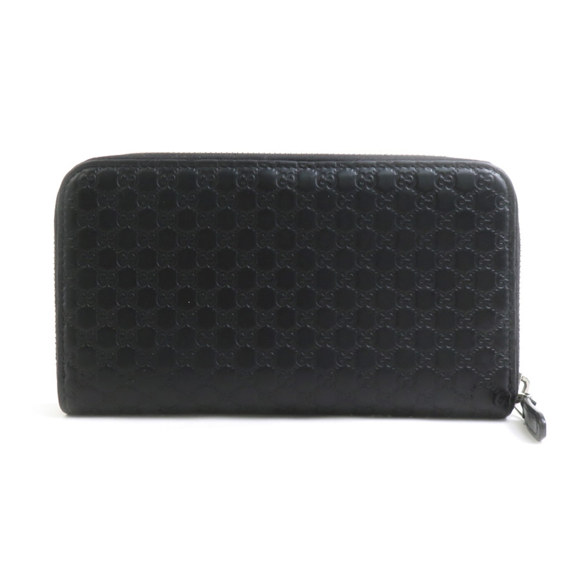 Gucci Black Leather Long Wallet (Bi-Fold) (Pre-Owned)