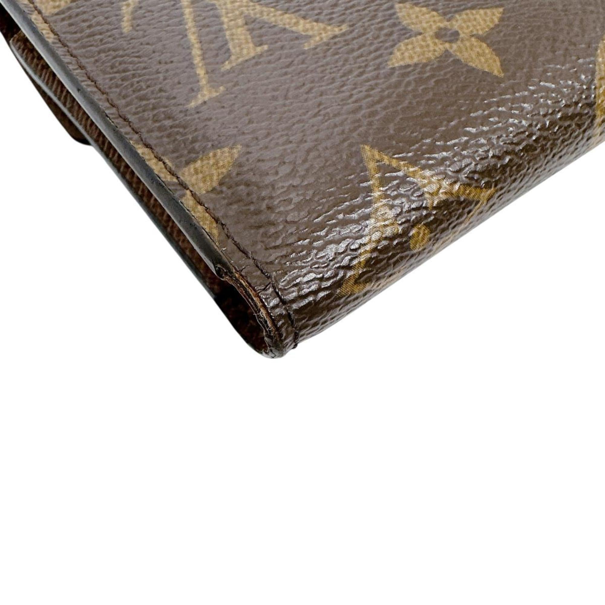 Louis Vuitton Monogram Brown Monogram Wallet (Tri-Fold)