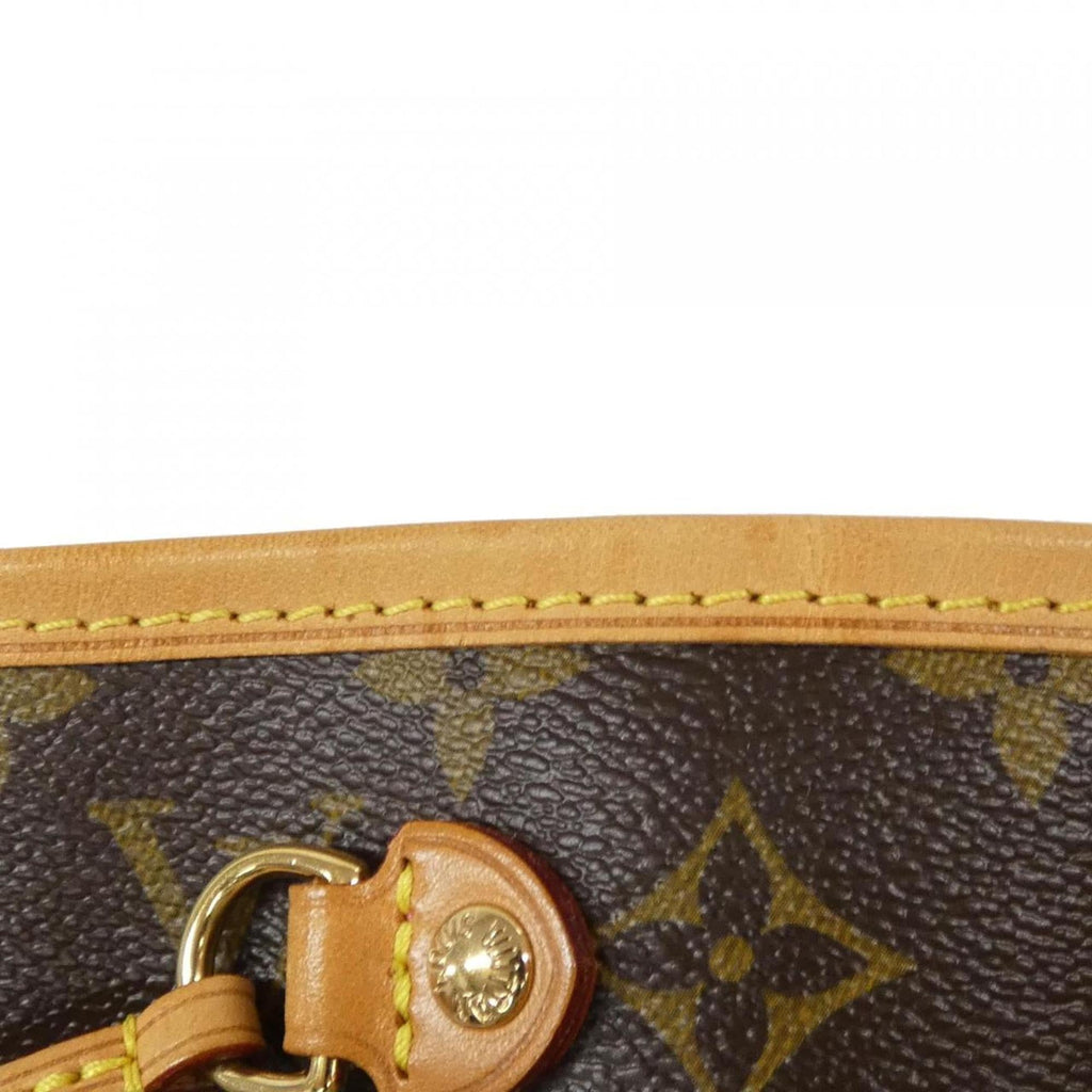 Louis Vuitton Brown Coated Canvas Handbag