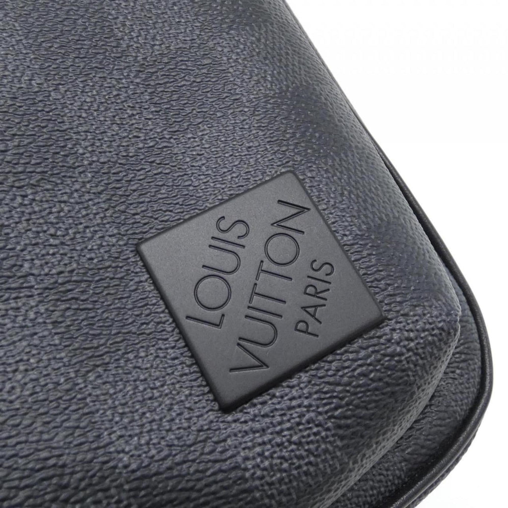 Louis Vuitton Graphite Coated Canvas Shoulder Bag