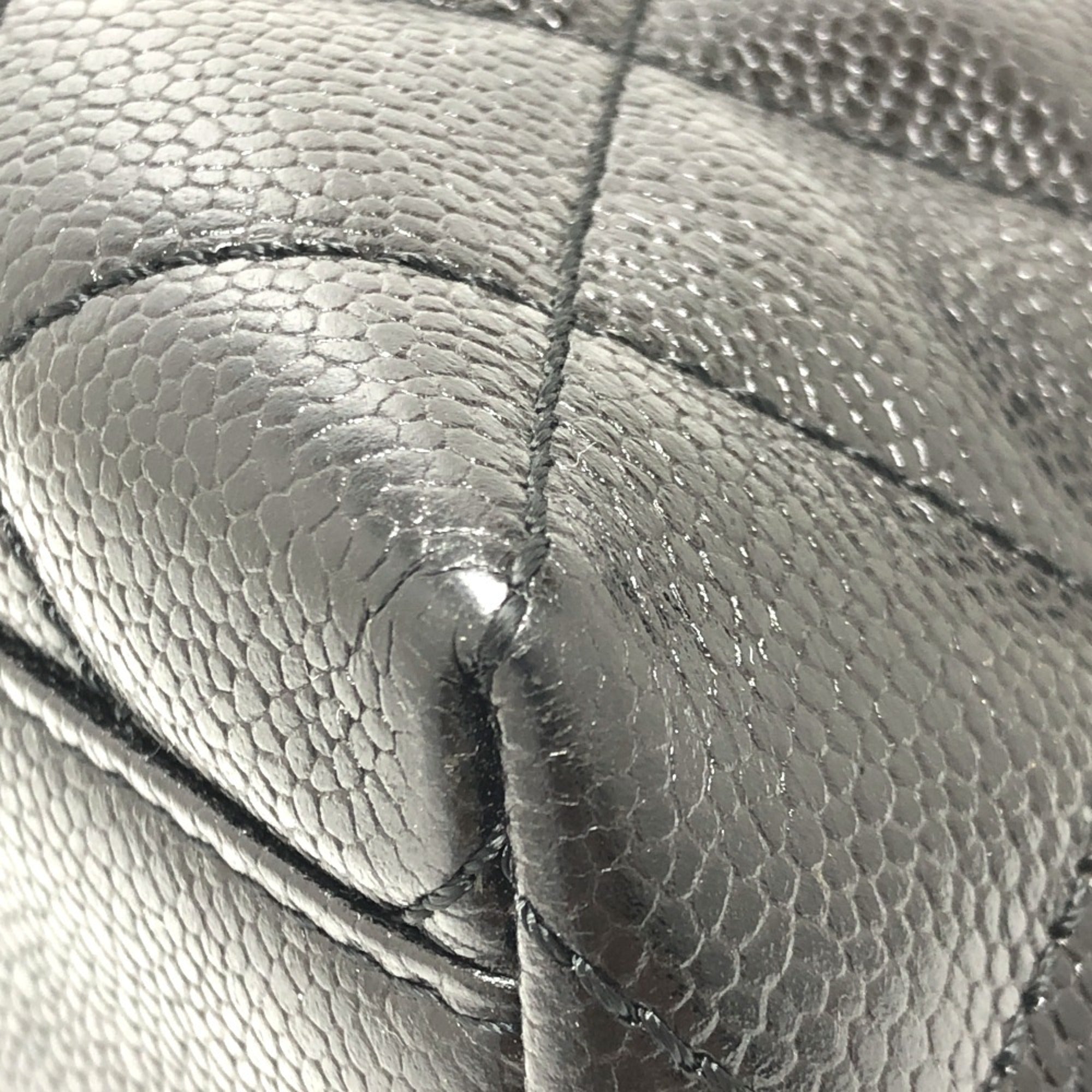 Chanel Black Leather Handbag
