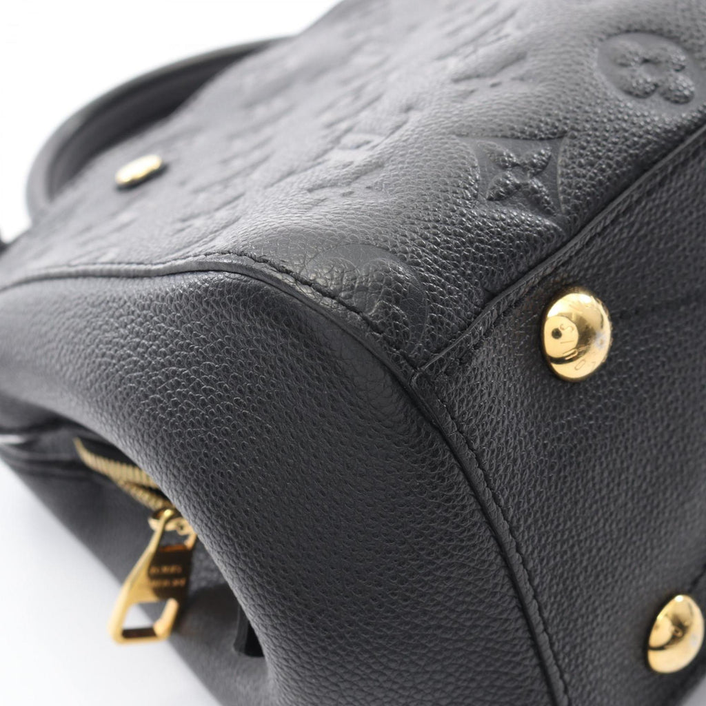 Louis Vuitton Black Cuir Ombre Leather Monogram Empreinte Handbag